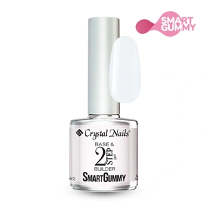 Crystal Nails Smartgummy Base & Builder Gel - NR2 Milky White 8ml főképe